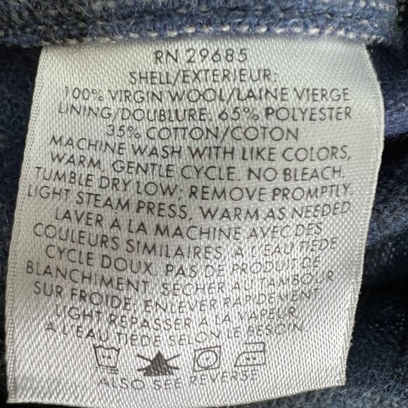 VTG Pendleton Men M 100% Wool Flannel Shacket Vintage Jacket Flannel Fully Lined - Picture 14 of 16